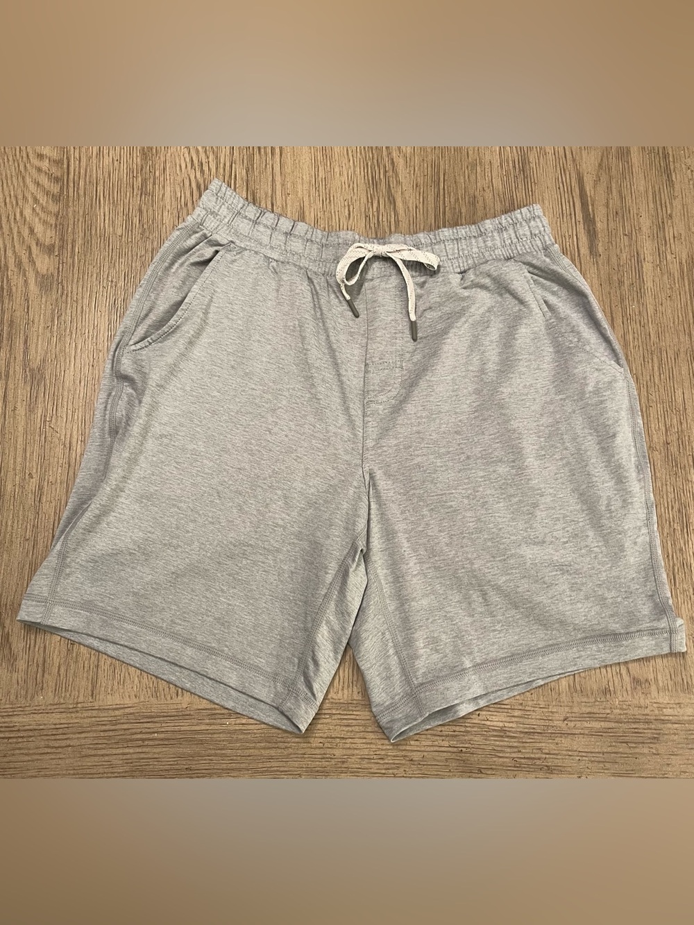 Men’s athletic shorts, small, never worn, SUPER soft, zippered back pocket.